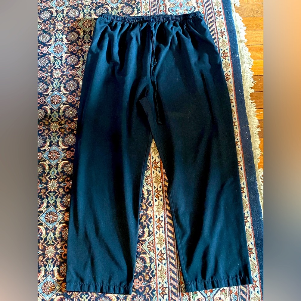 Black Scrub Pants